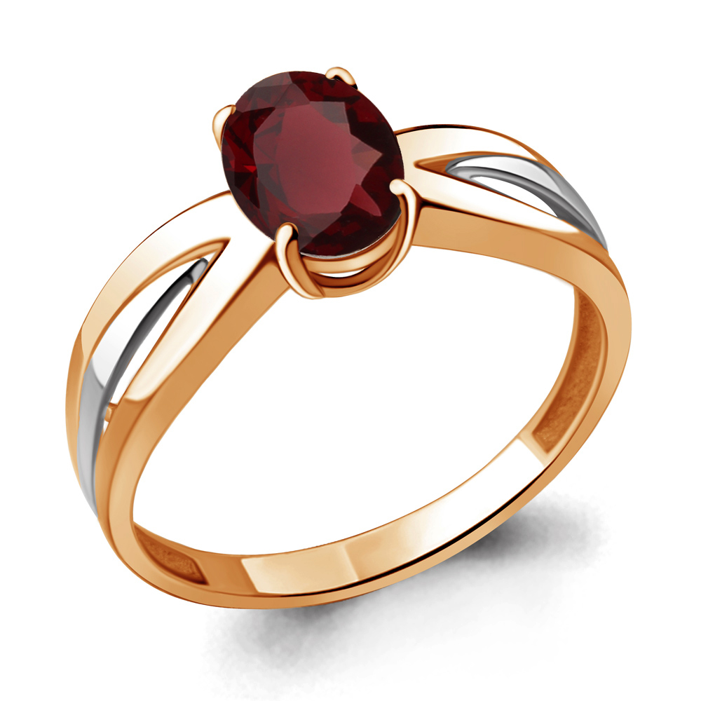 6570303 Кольцо из Золота с гранатом