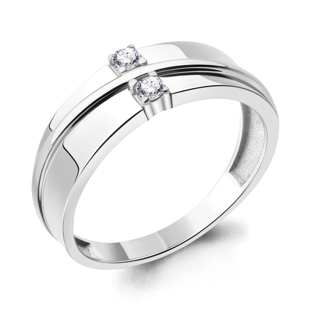 67171А Кольцо из Серебра с фианитами