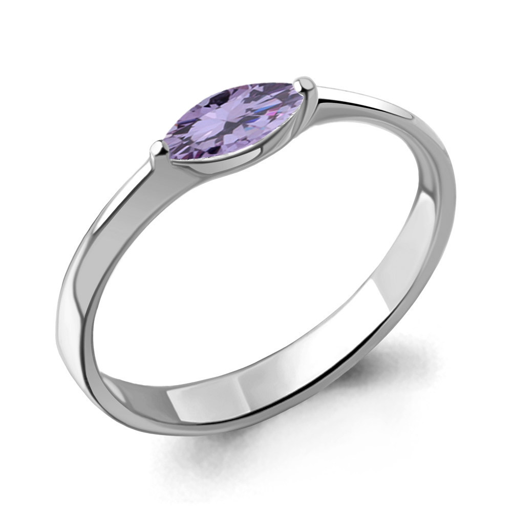 67232С Кольцо из Серебра с фианитом