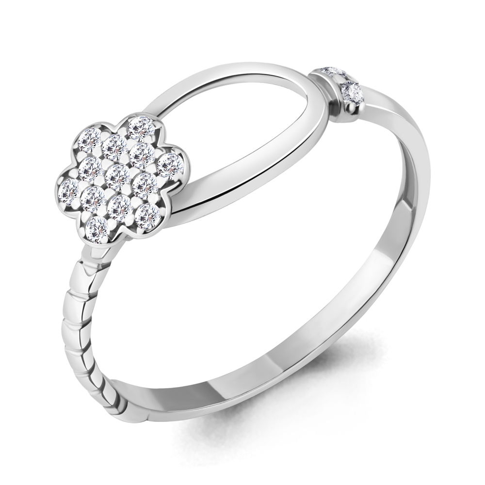 67271А Кольцо из Серебра с фианитами