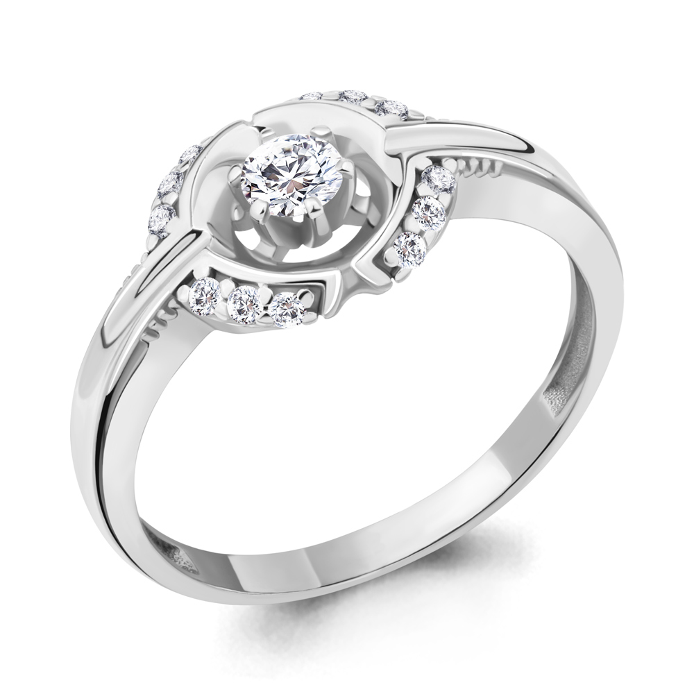 67333А Кольцо из Серебра с фианитами