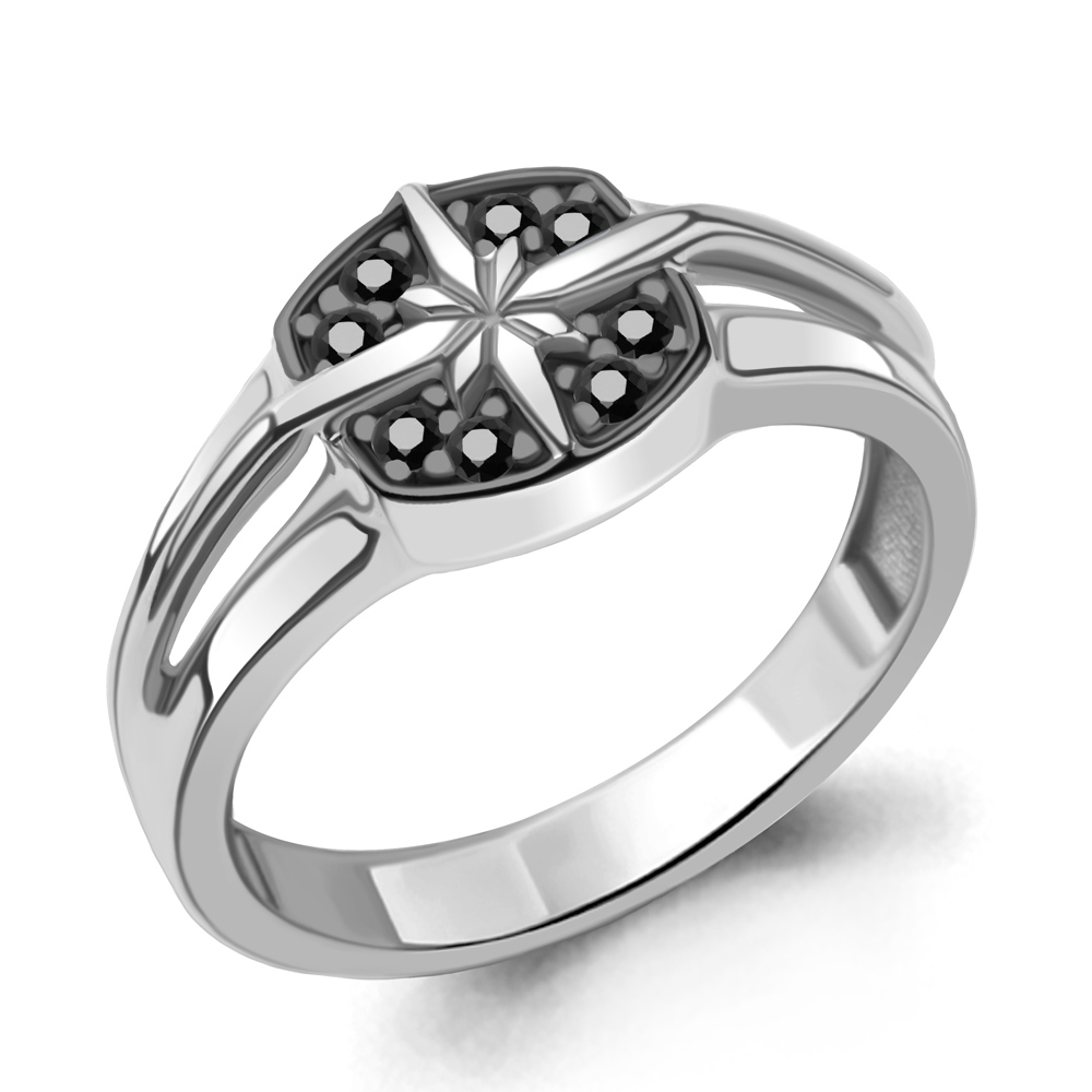 67708Ч Кольцо из Серебра с нанокристаллами