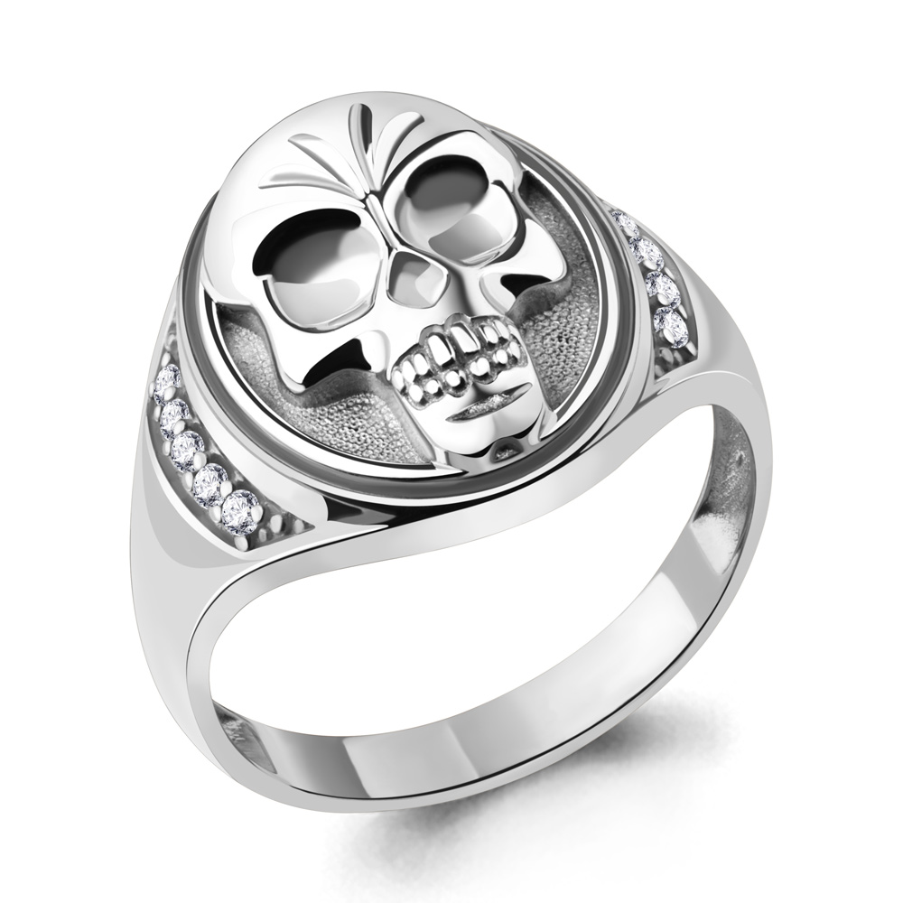 67729А Кольцо из Серебра с фианитами