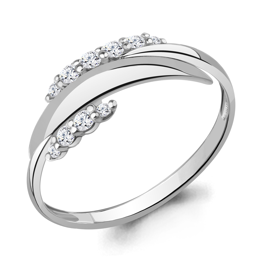 67751А Кольцо из Серебра с фианитами