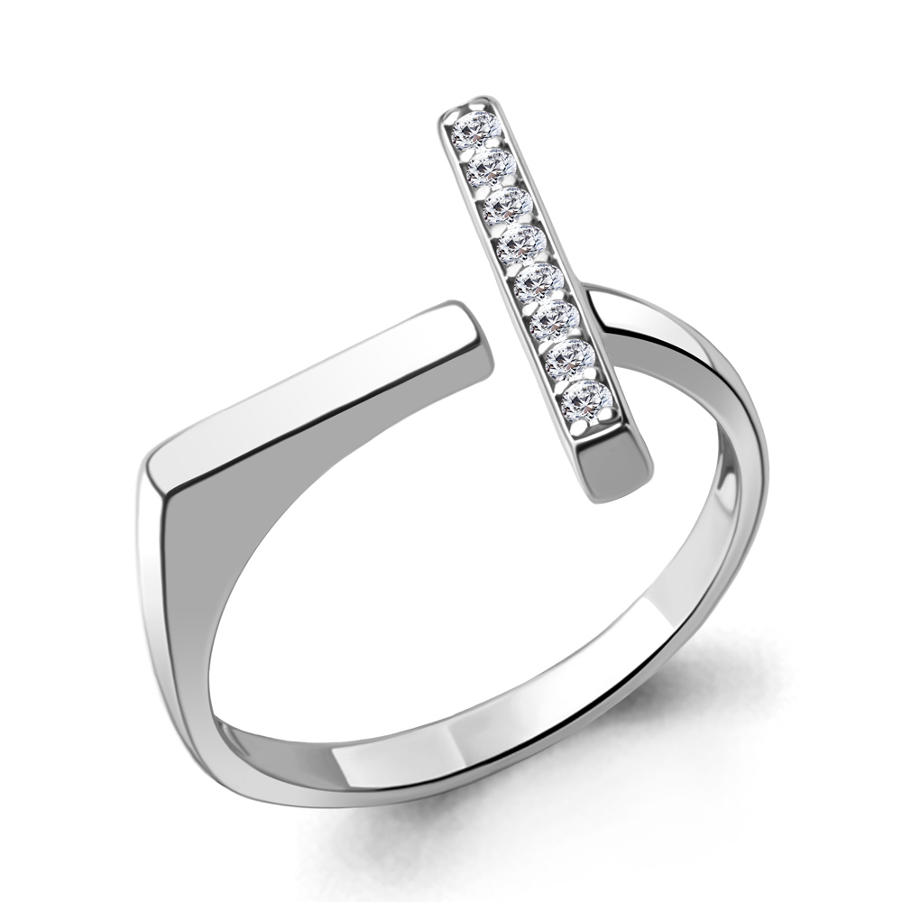 67759А Кольцо из Серебра с фианитами