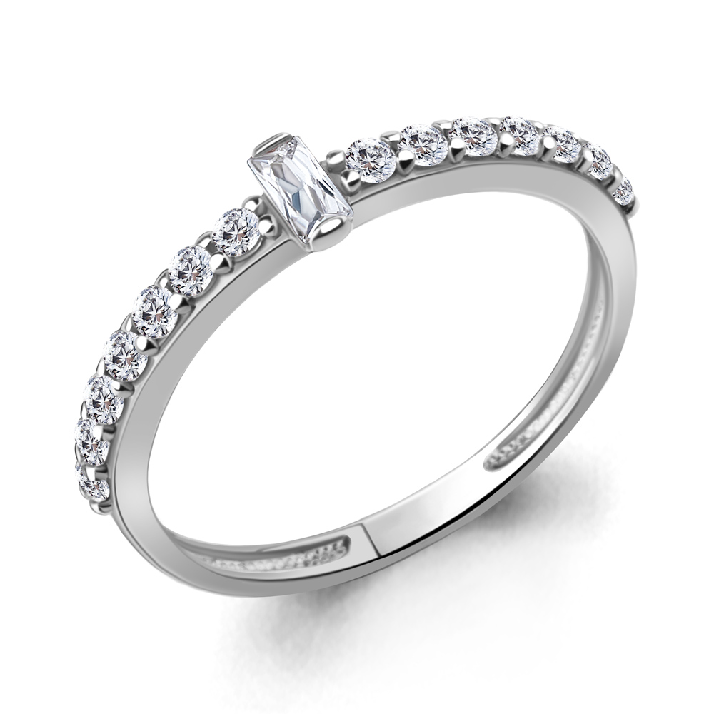 67797А Кольцо из Серебра с фианитами