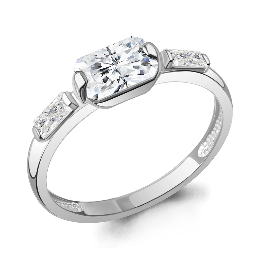 67835 Кольцо из Серебра с фианитами