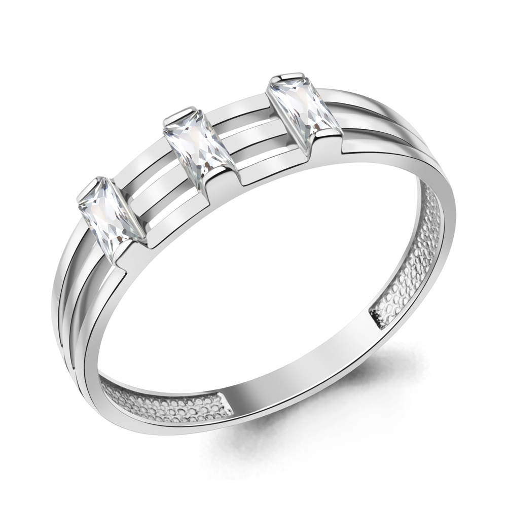 67908 Кольцо из Серебра с фианитами