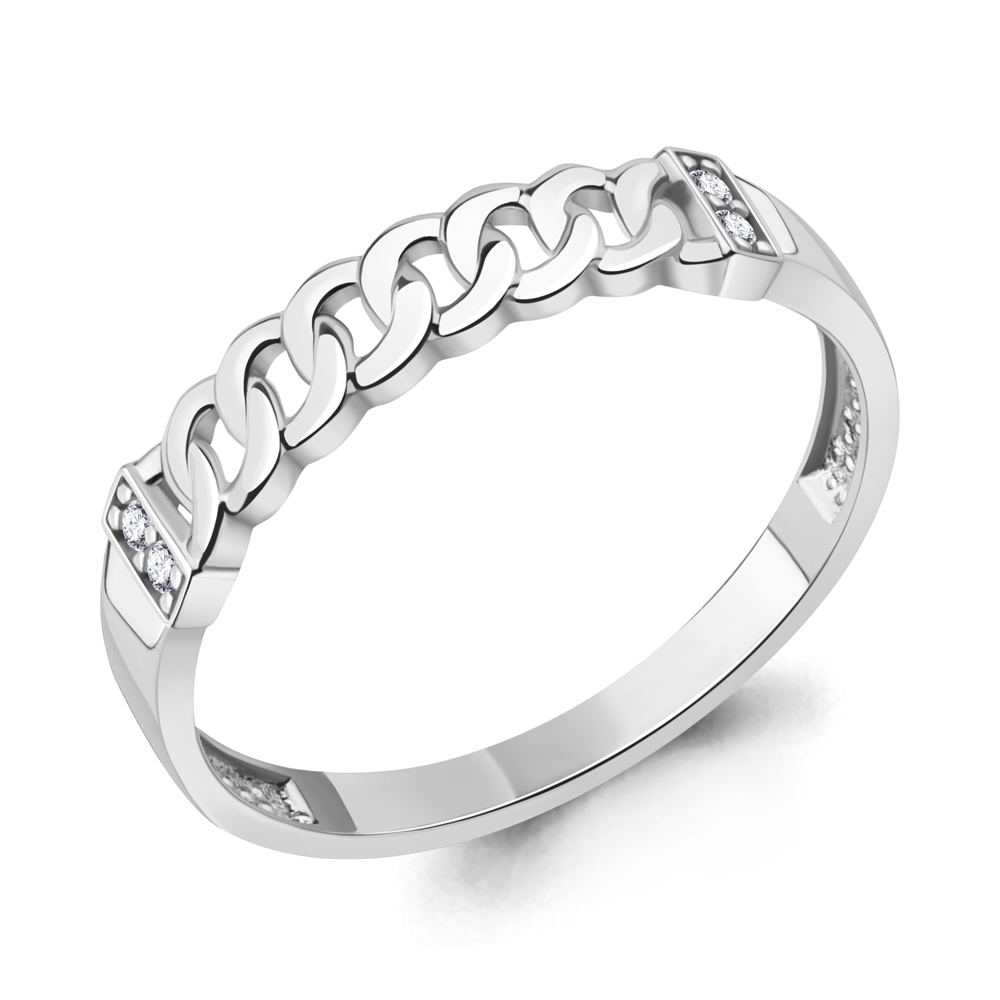 67926А Кольцо из Серебра с фианитами