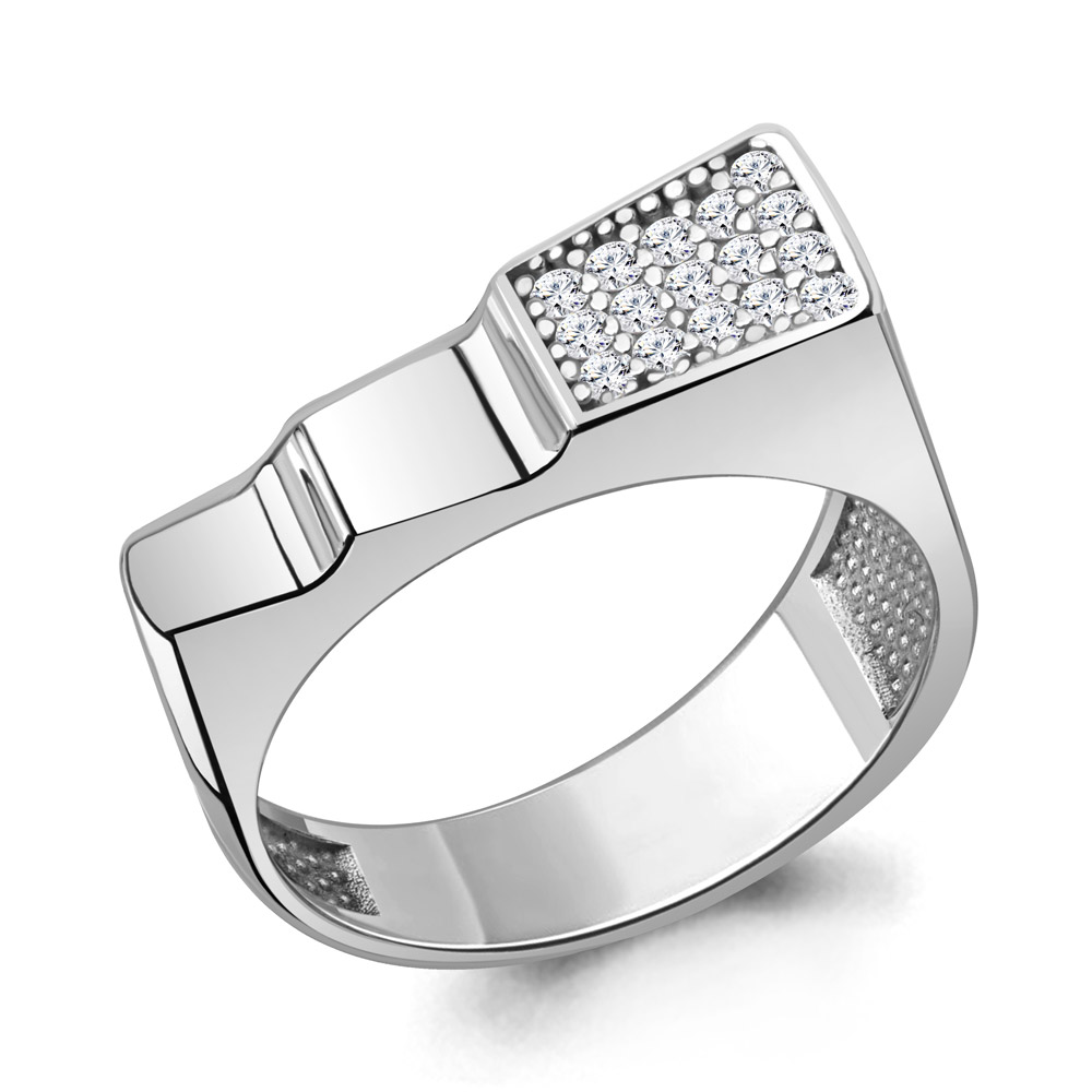 67950А Кольцо из Серебра с фианитами