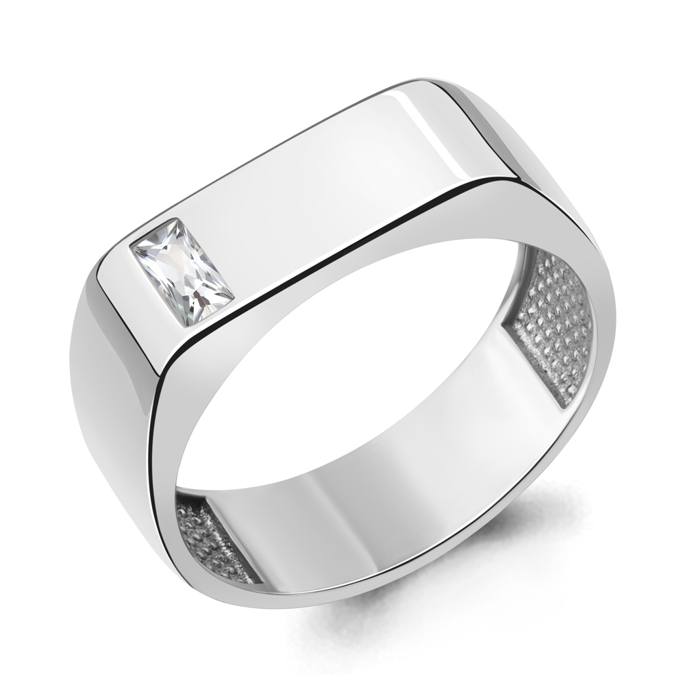 67993 Кольцо из Серебра с фианитом