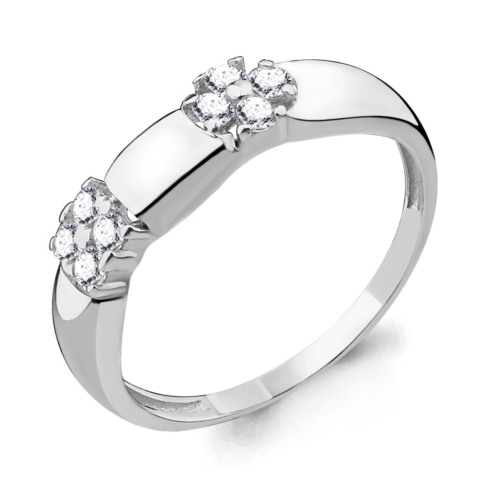 68022А Кольцо из Серебра с фианитами