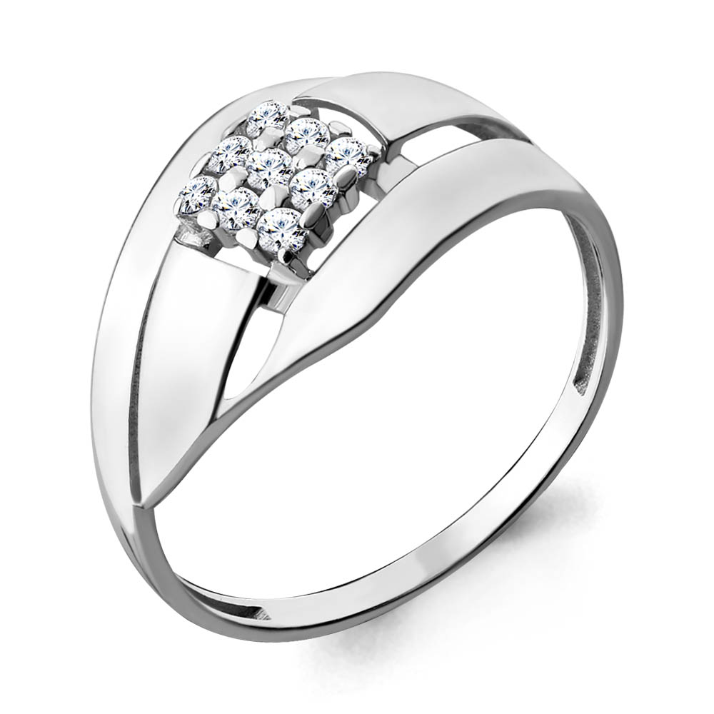 68025А Кольцо из Серебра с фианитами