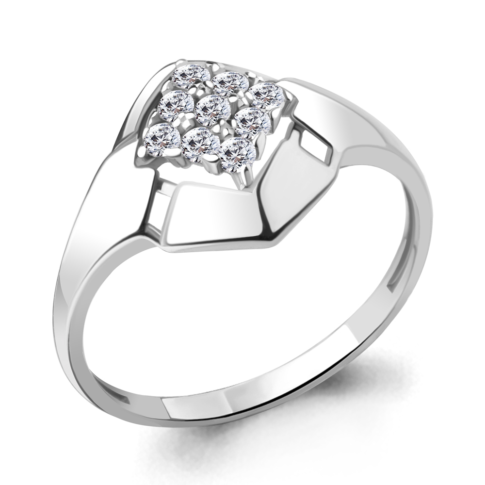 68028А Кольцо из Серебра с фианитами