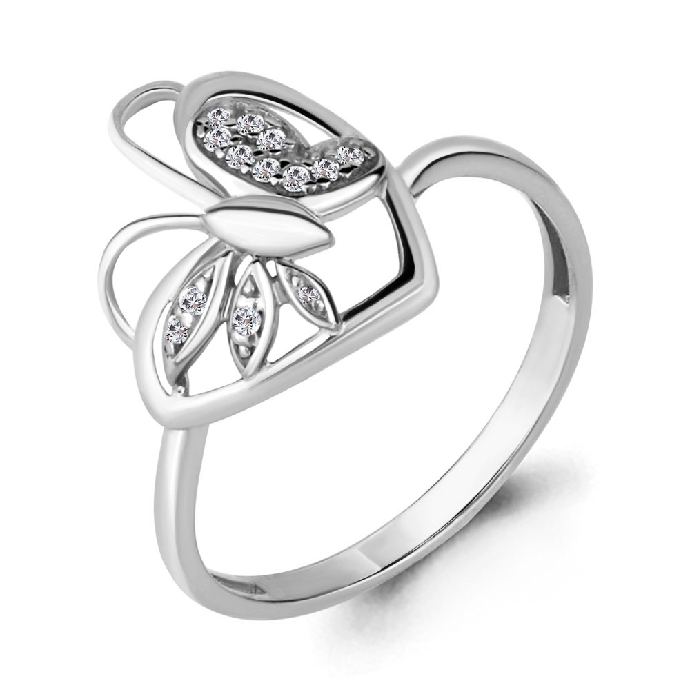 68235А Кольцо из Серебра с фианитами