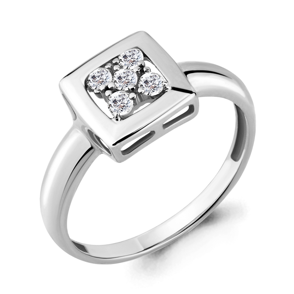 68265А Кольцо из Серебра с фианитами