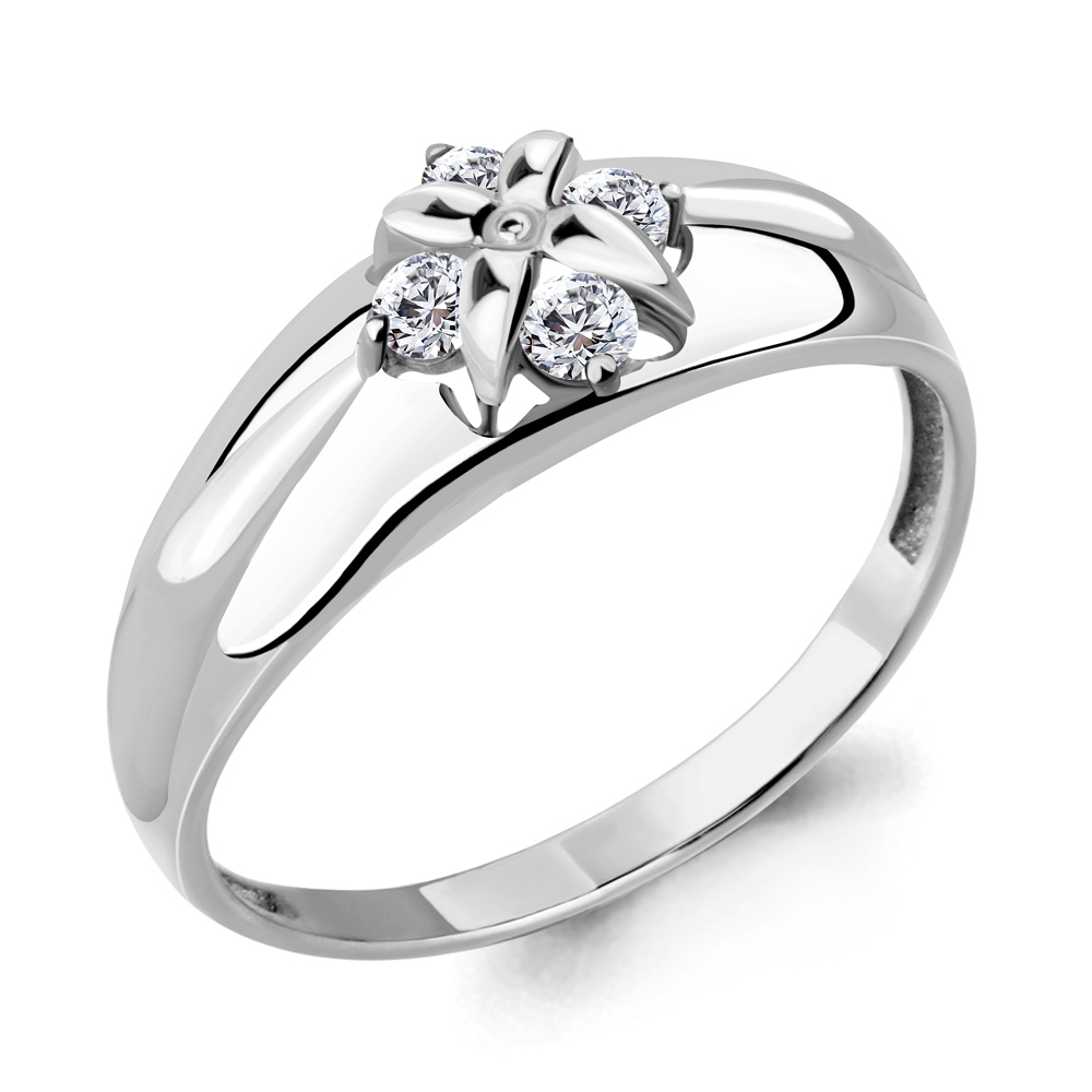 68285А Кольцо из Серебра с фианитами