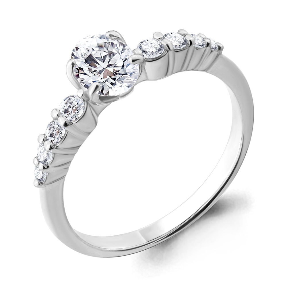 68351А Кольцо из Серебра с фианитами