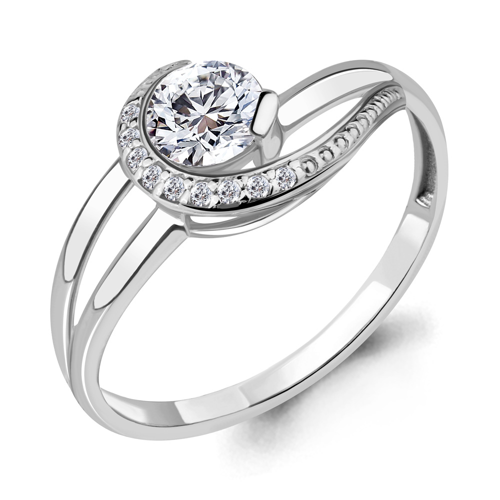 68410А Кольцо из Серебра с фианитами