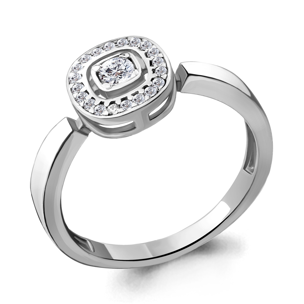 68480А Кольцо из Серебра с фианитами