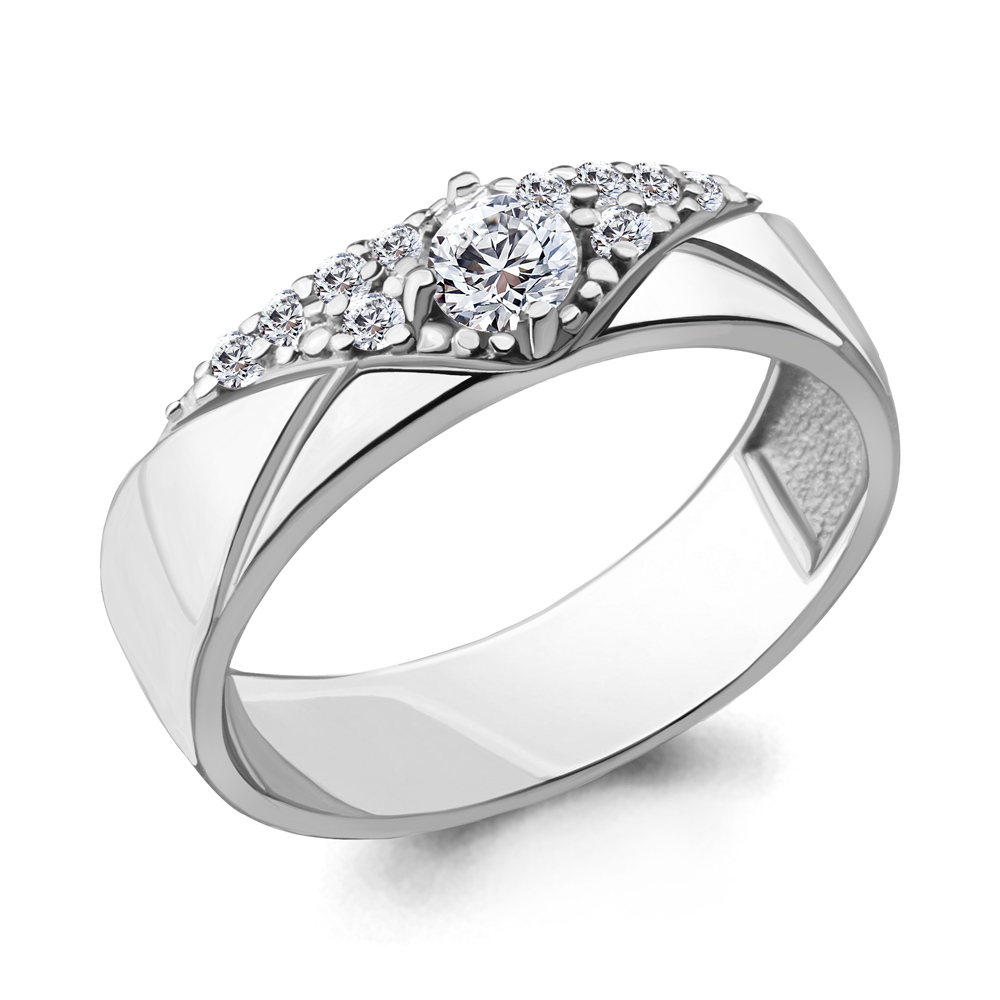 68525А Кольцо из Серебра с фианитами