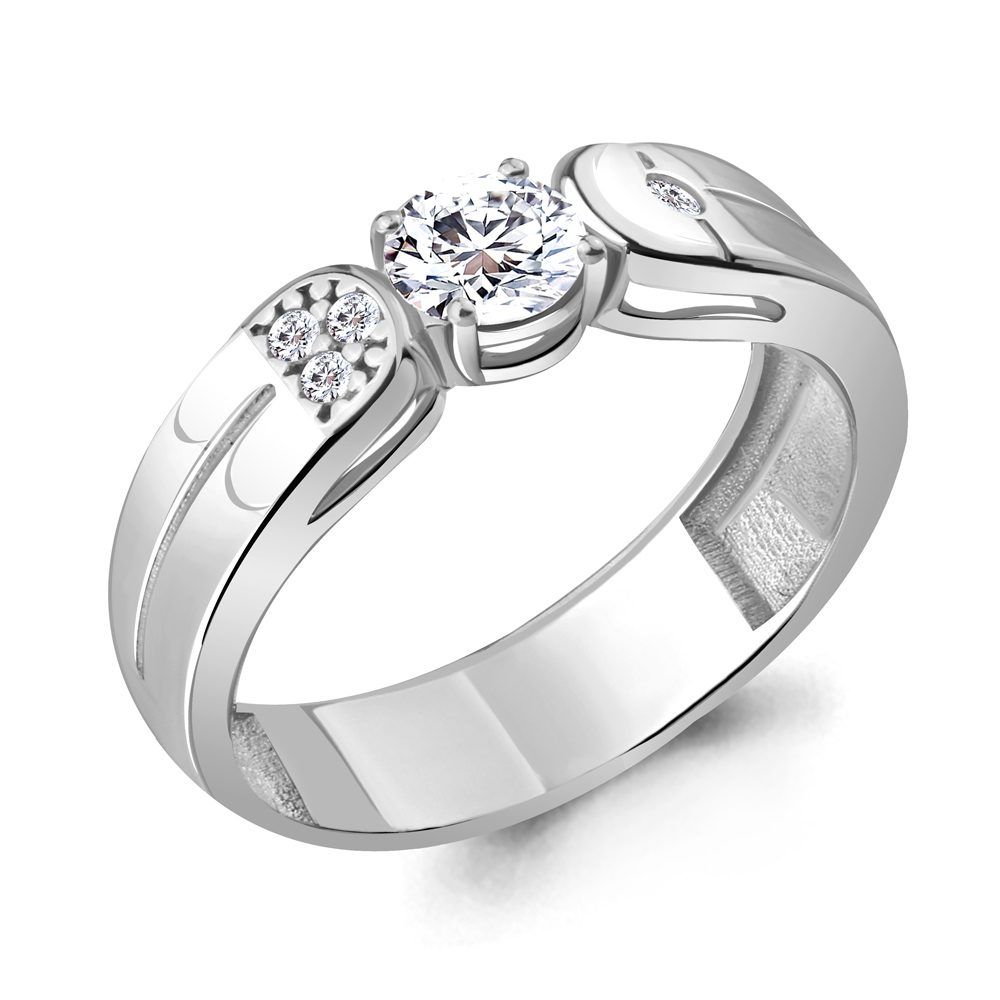 68629А Кольцо из Серебра с фианитами