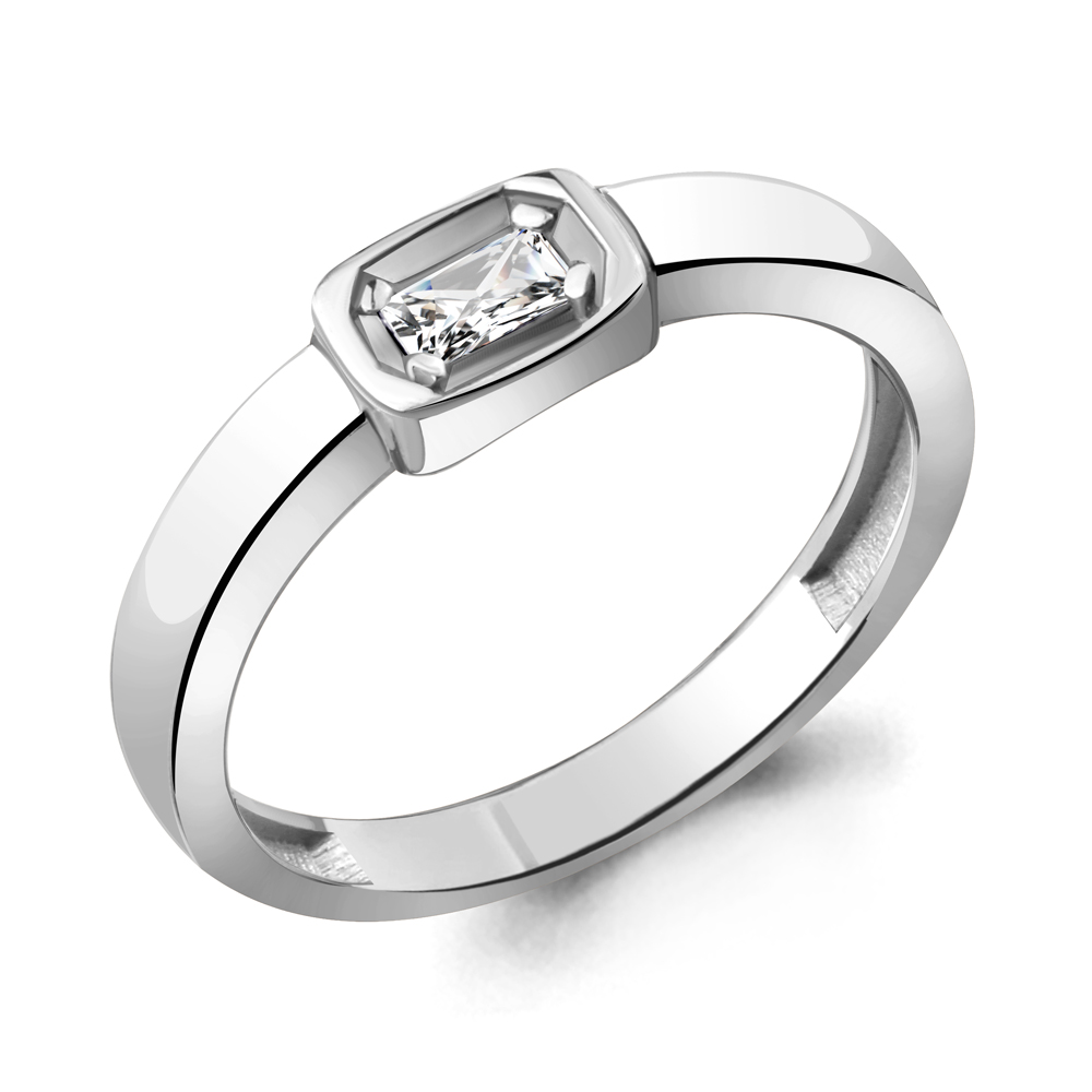 68671 Кольцо из Серебра              с фианитом