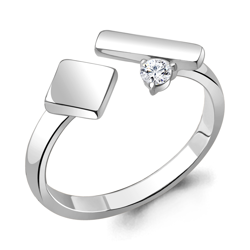 68677А Кольцо из Серебра с фианитом