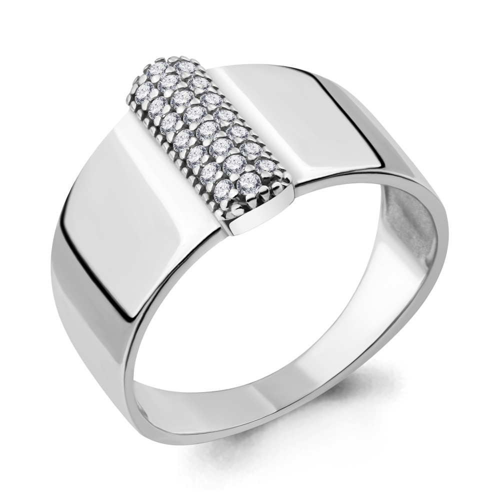 68681А Кольцо из Серебра с фианитами