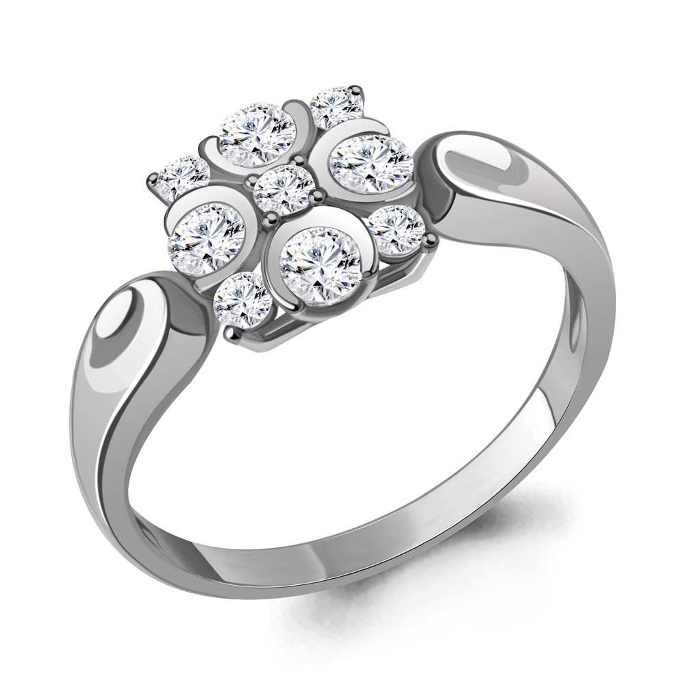 68715А Кольцо из Серебра с фианитами