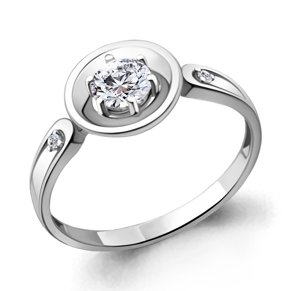 68814А Кольцо из Серебра с фианитами