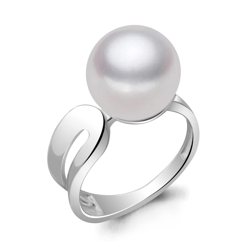 68872 Кольцо из Серебра с хрустальным жемчугом