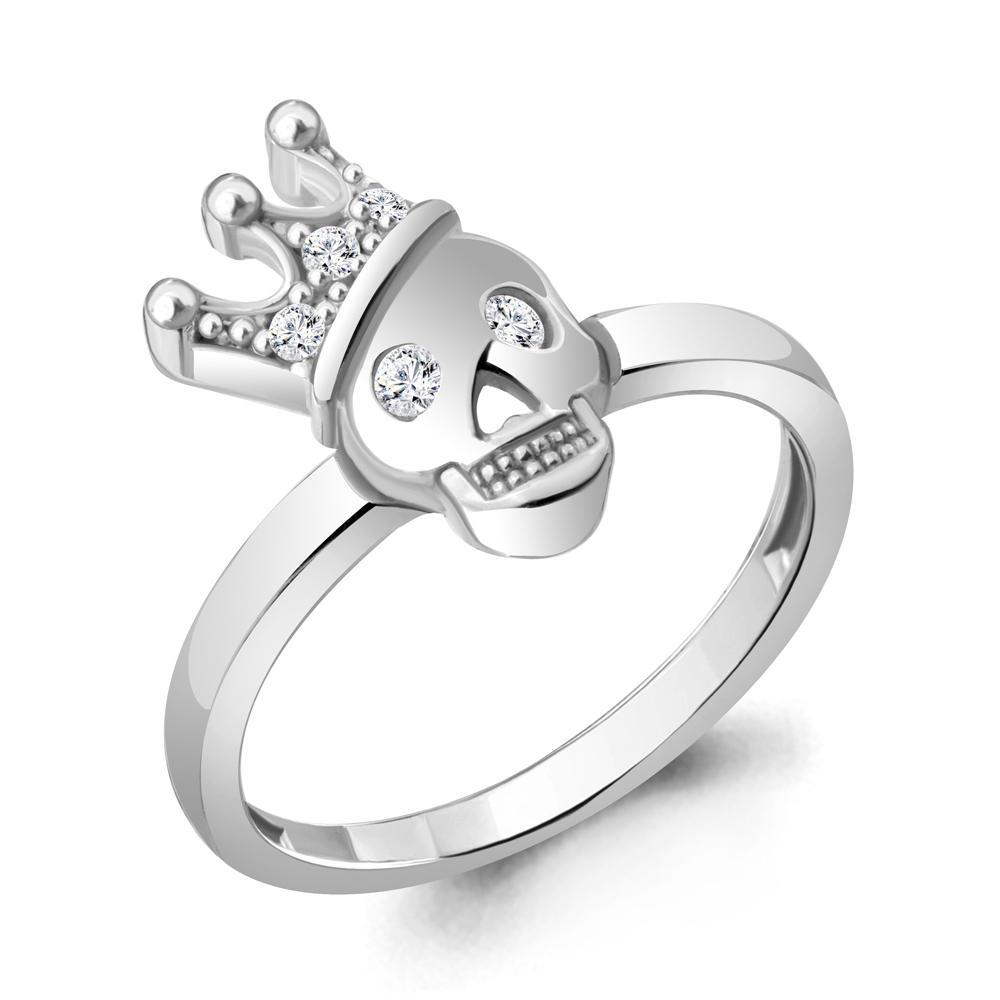 68899А Кольцо из Серебра с фианитами из коллекции "Brave"