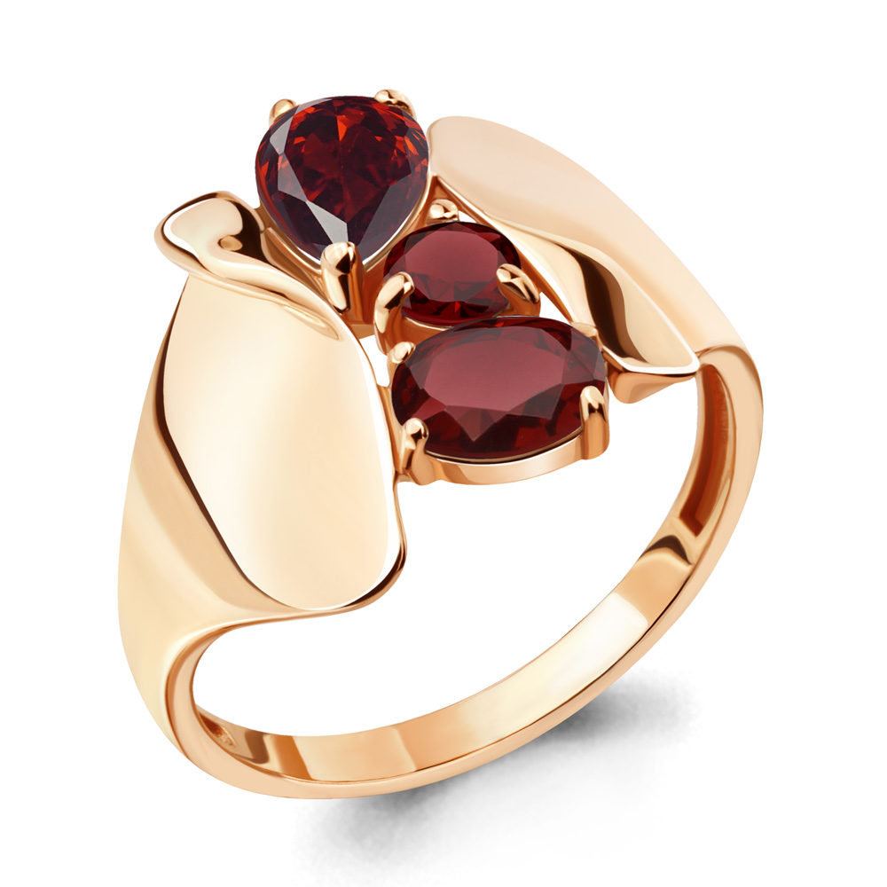 6927203 Кольцо из Золота с гранатами