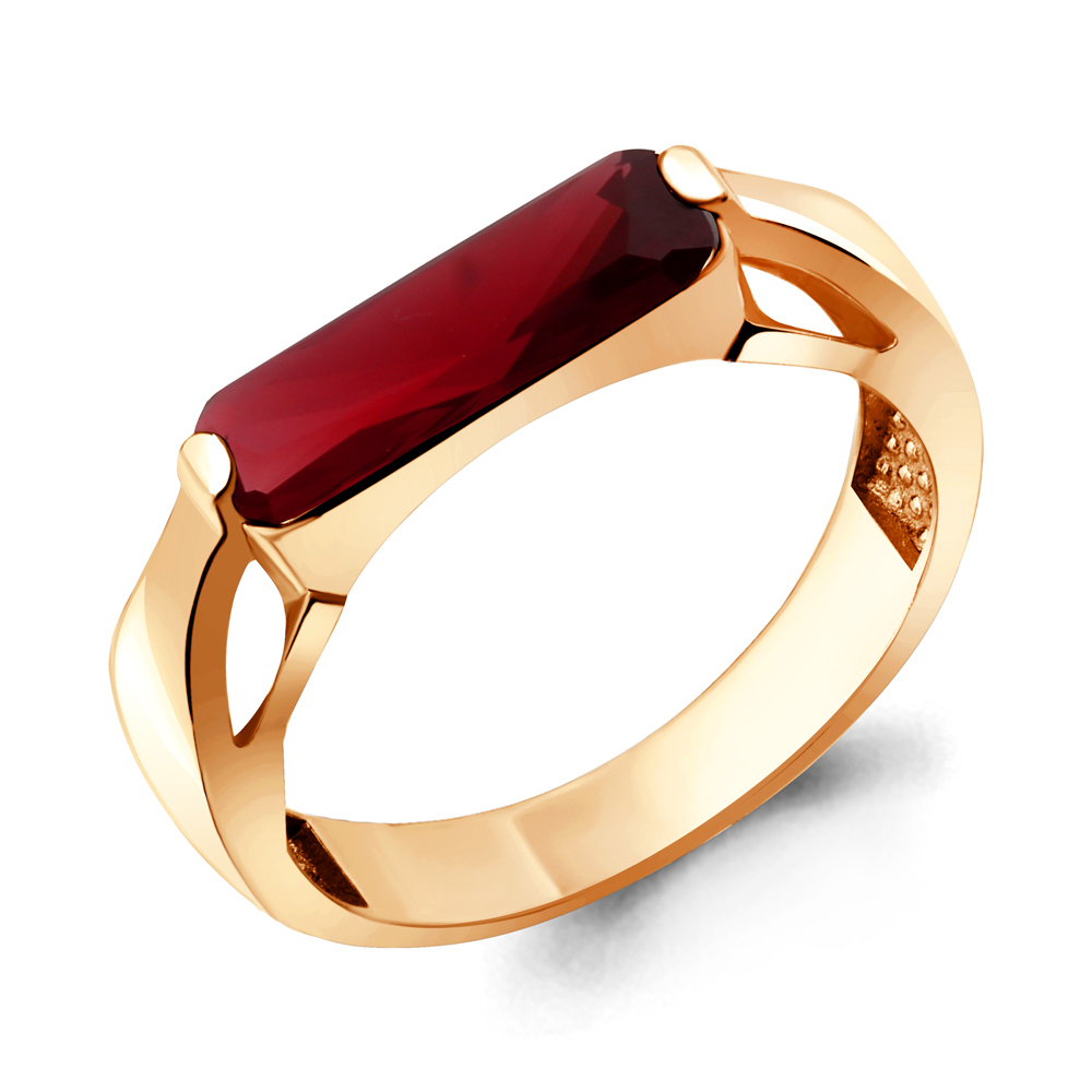 6975785 Кольцо из Золота с наногранатом