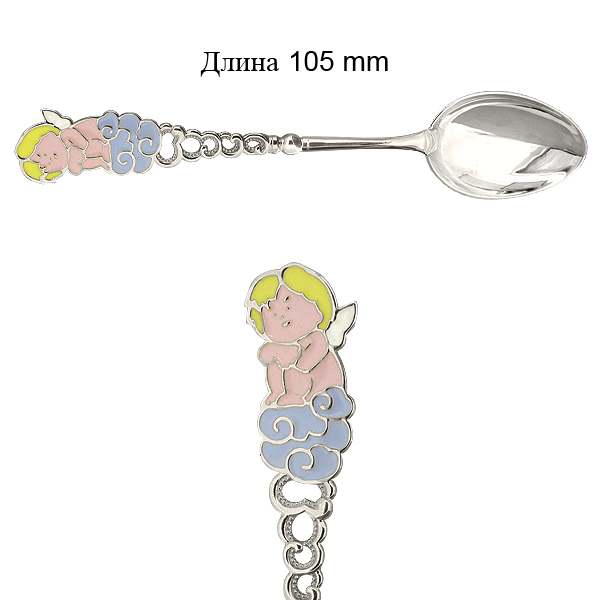 70623 Ложка из Серебра с эмалью