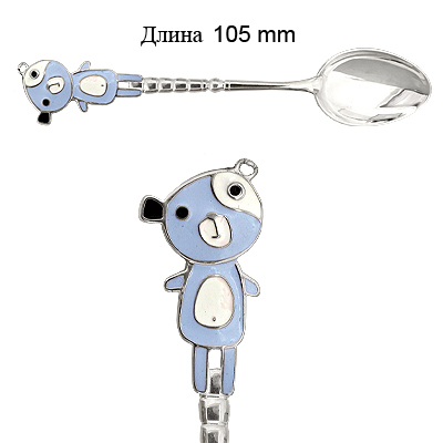 70624 Ложка из Серебра с эмалью