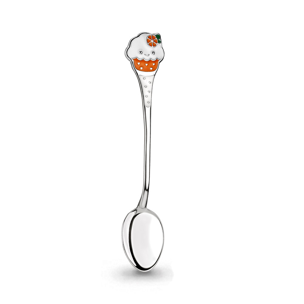 70642 Ложка из Серебра с эмалью