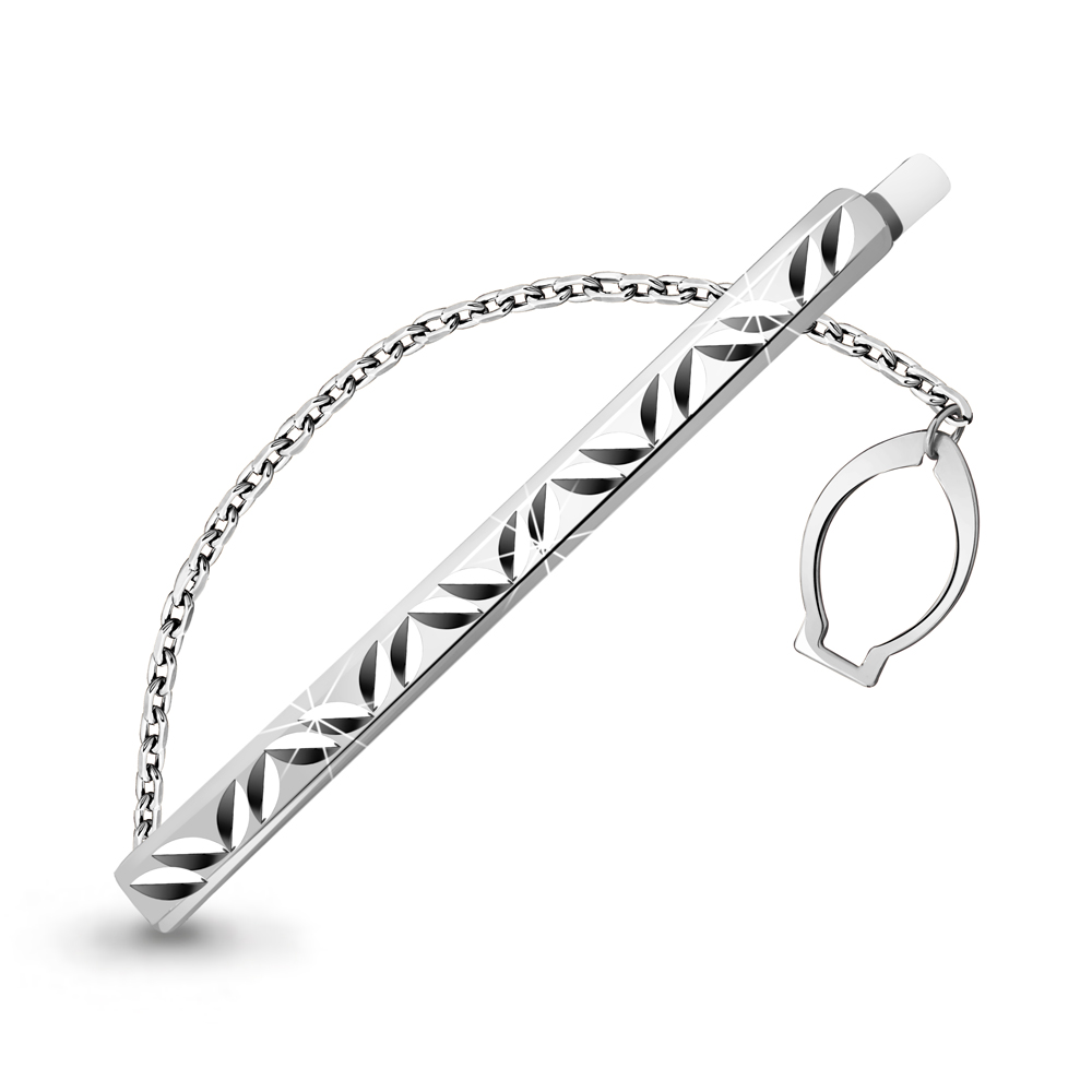 72114 Зажим для галстука из Серебра