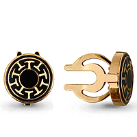 72812 Запонки из Золота с эмалью