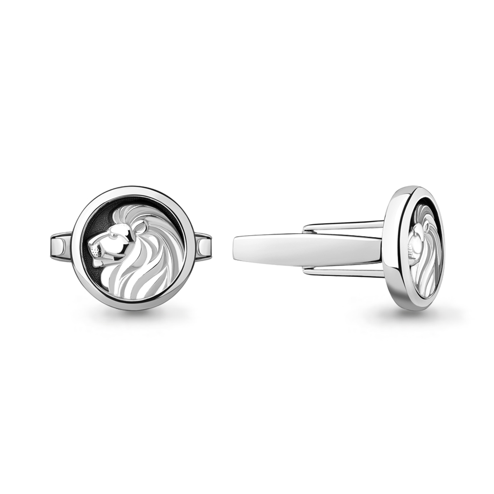 72835 Запонки из Серебра