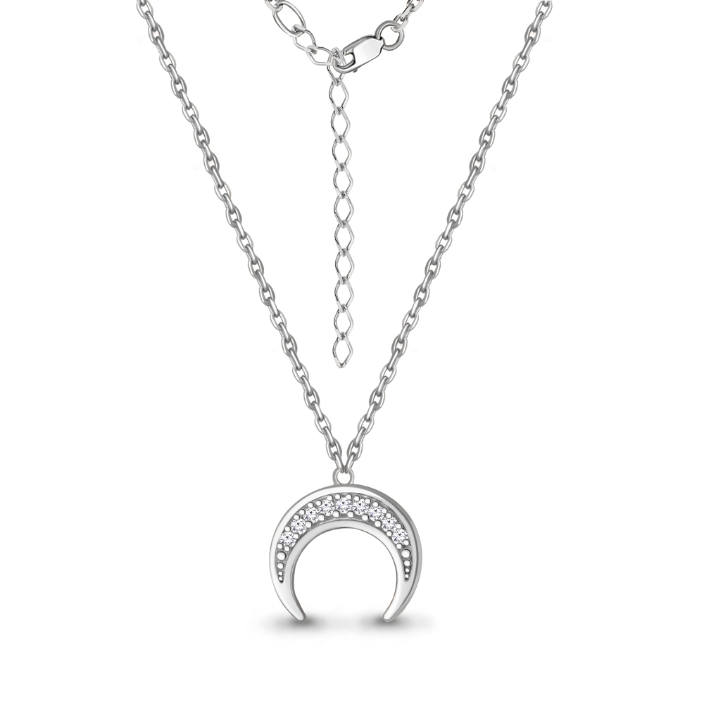 73652А Колье из Серебра с фианитами