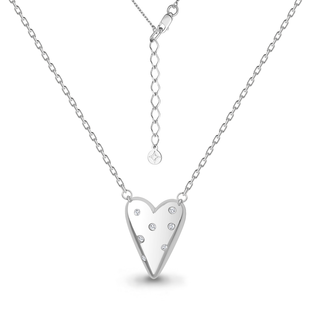 73818А Колье из Серебра с фианитами