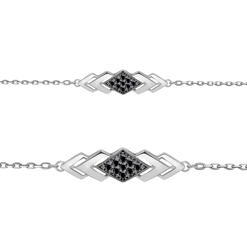 74486Ч Браслет из Серебра с нанокристаллами