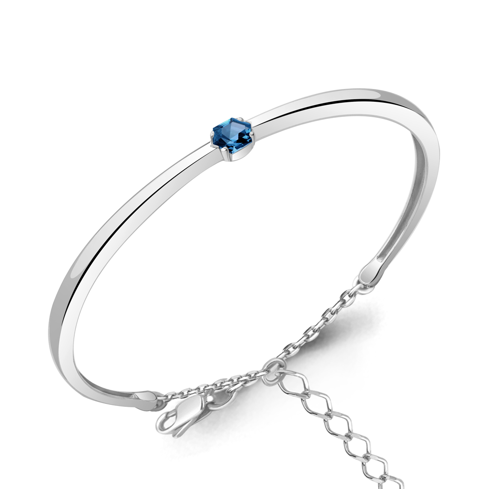 7464993 Браслет из Серебра с нанотопазом лондон