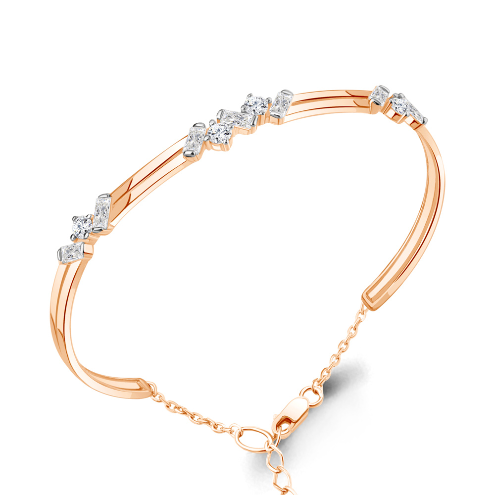 74681 Браслет из Золота с фианитами