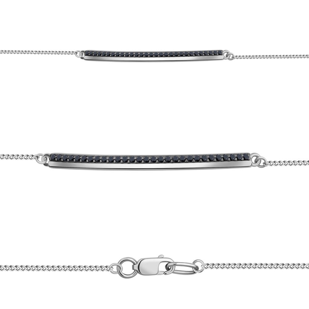 74762Ч Браслет из Серебра с нанокристаллами