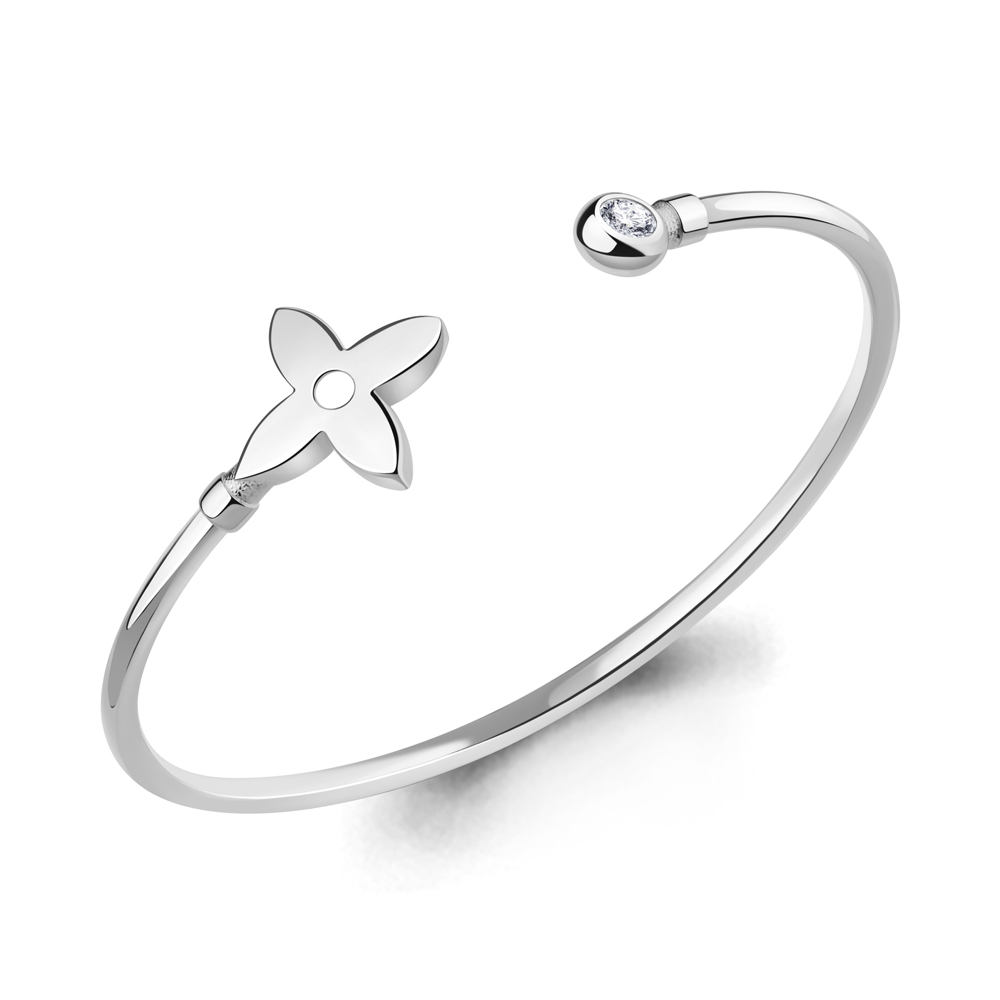 74791А Браслет из Серебра с фианитом