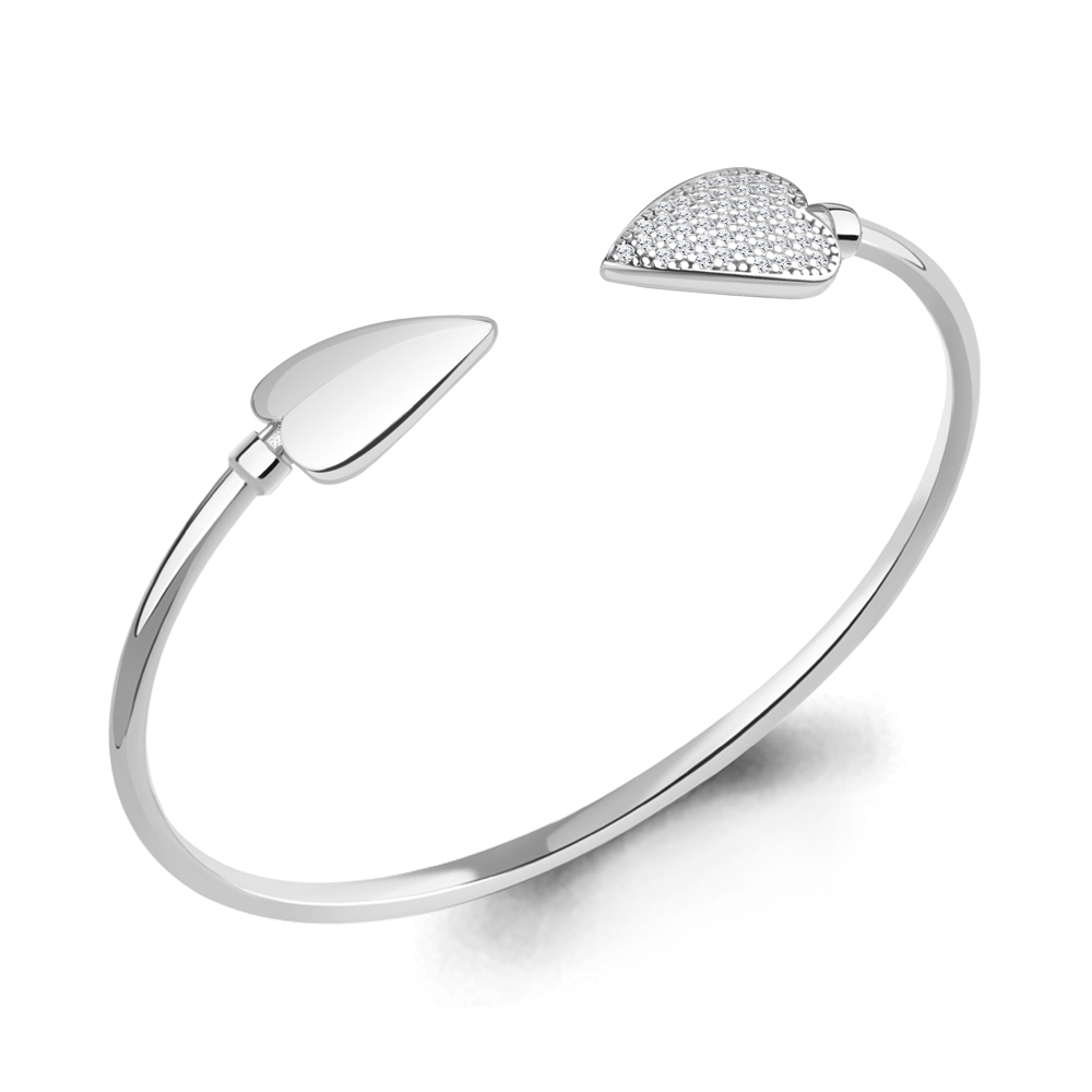 74794А Браслет из Серебра с фианитами