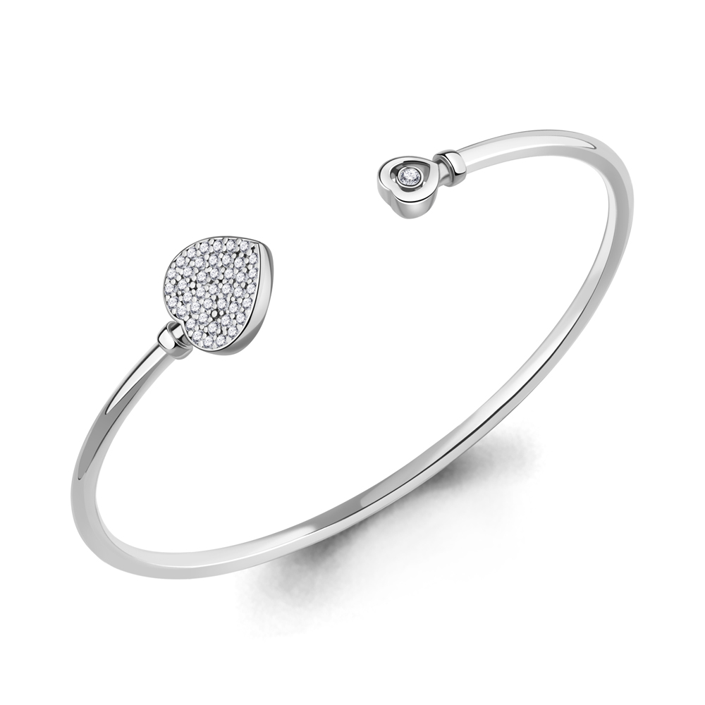 74838А Браслет из Серебра с фианитами